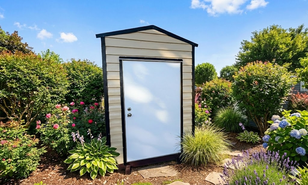 6×10 Garden Shed with Electric  #4403
