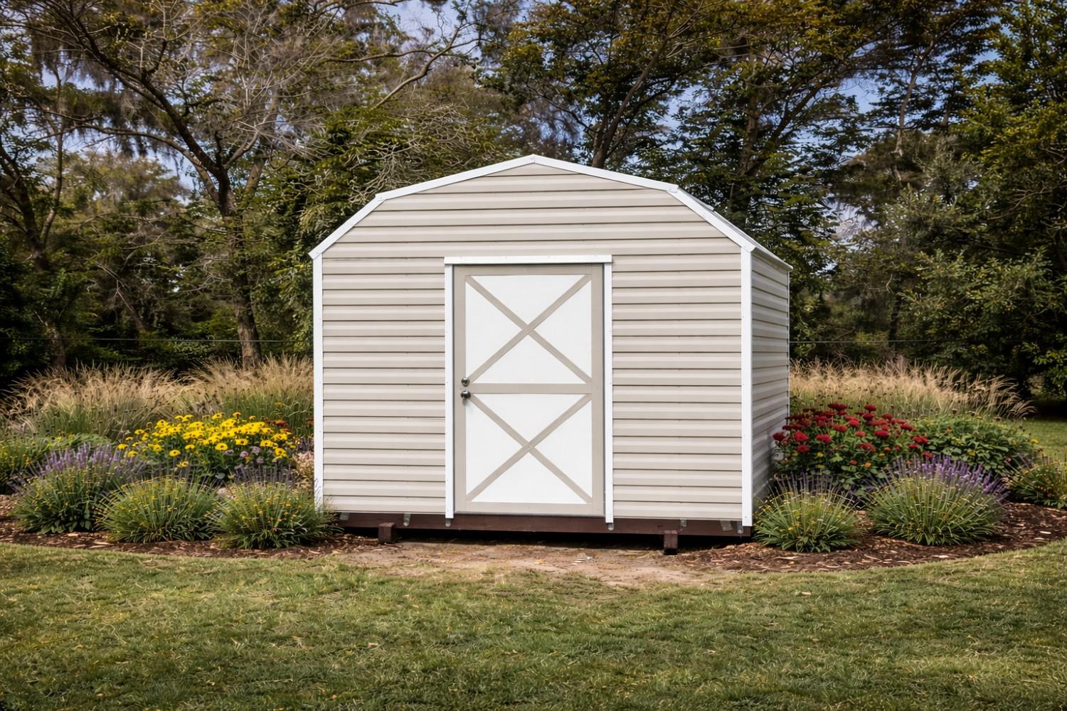 10×16 Lofted Barn w Electric  #27183