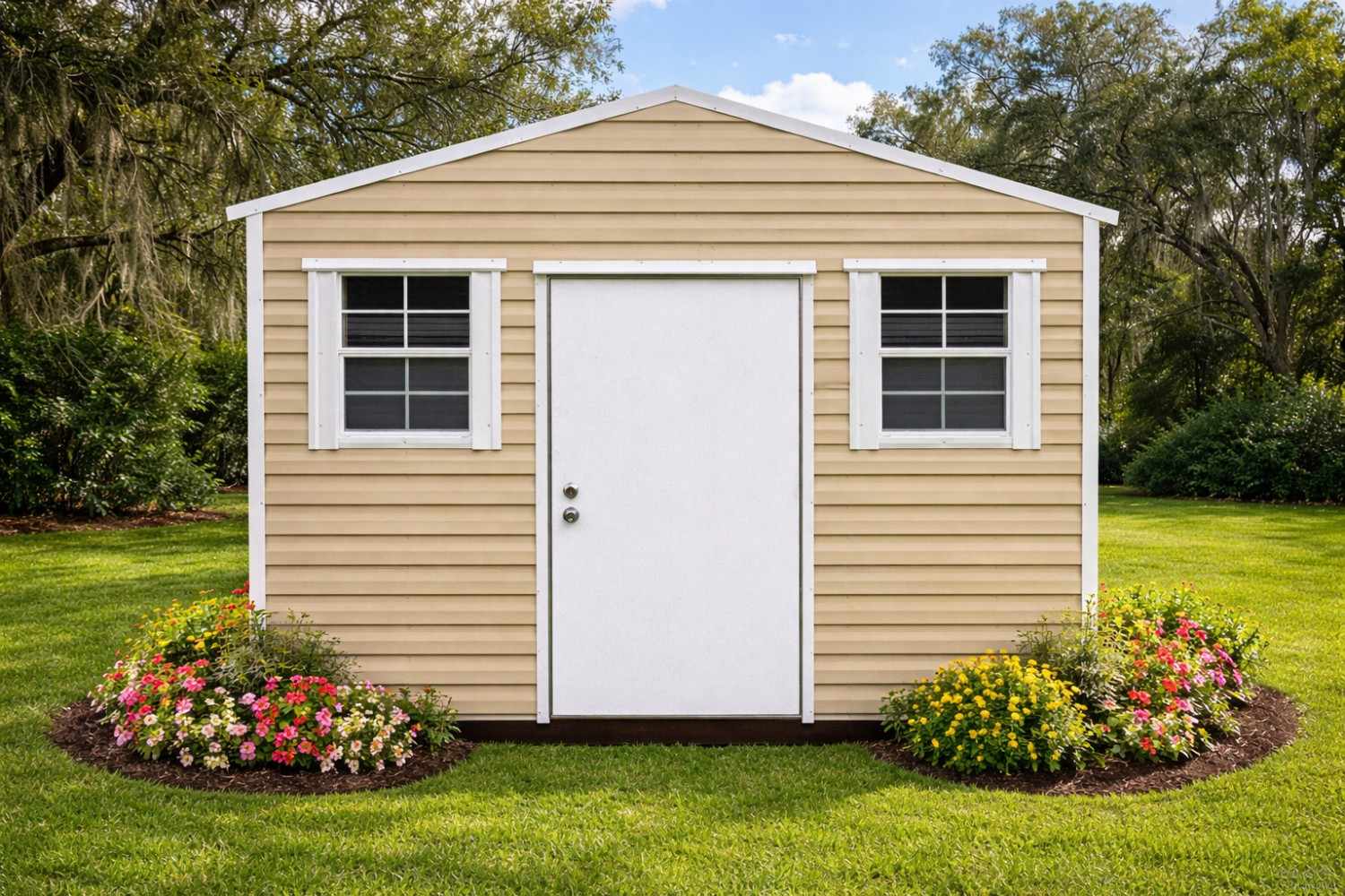 12×10 Side Garden With Electric #27208