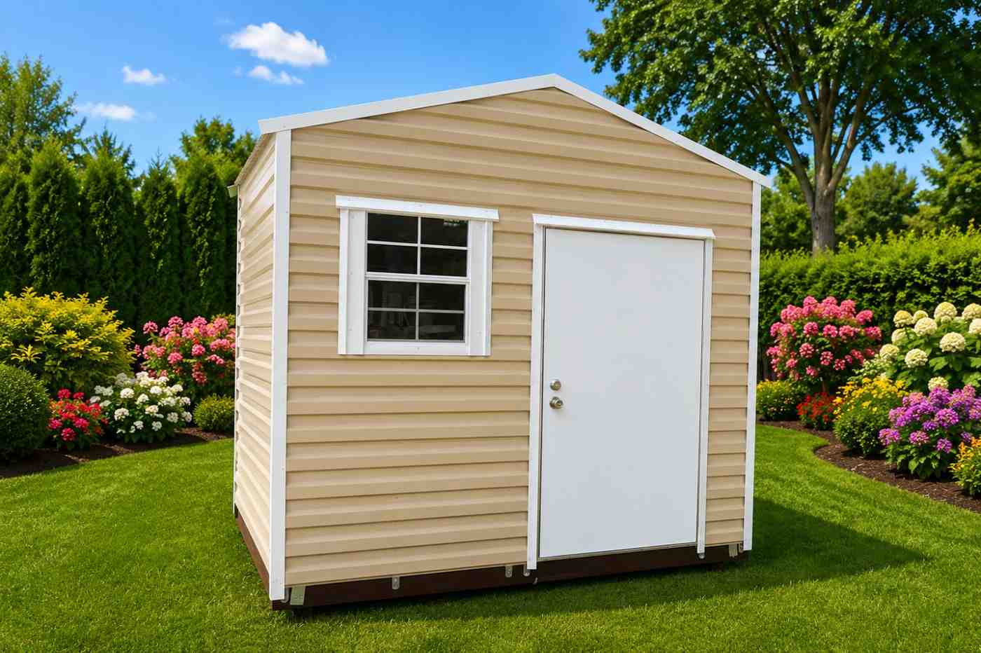 10×8 Side Garden With Electric #13589