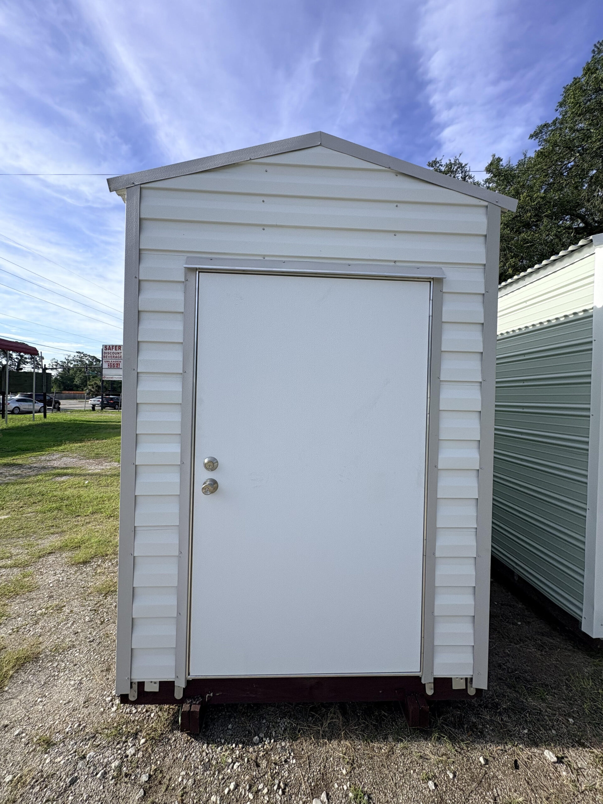 6x10 Garden Shed with Electrical  #4415