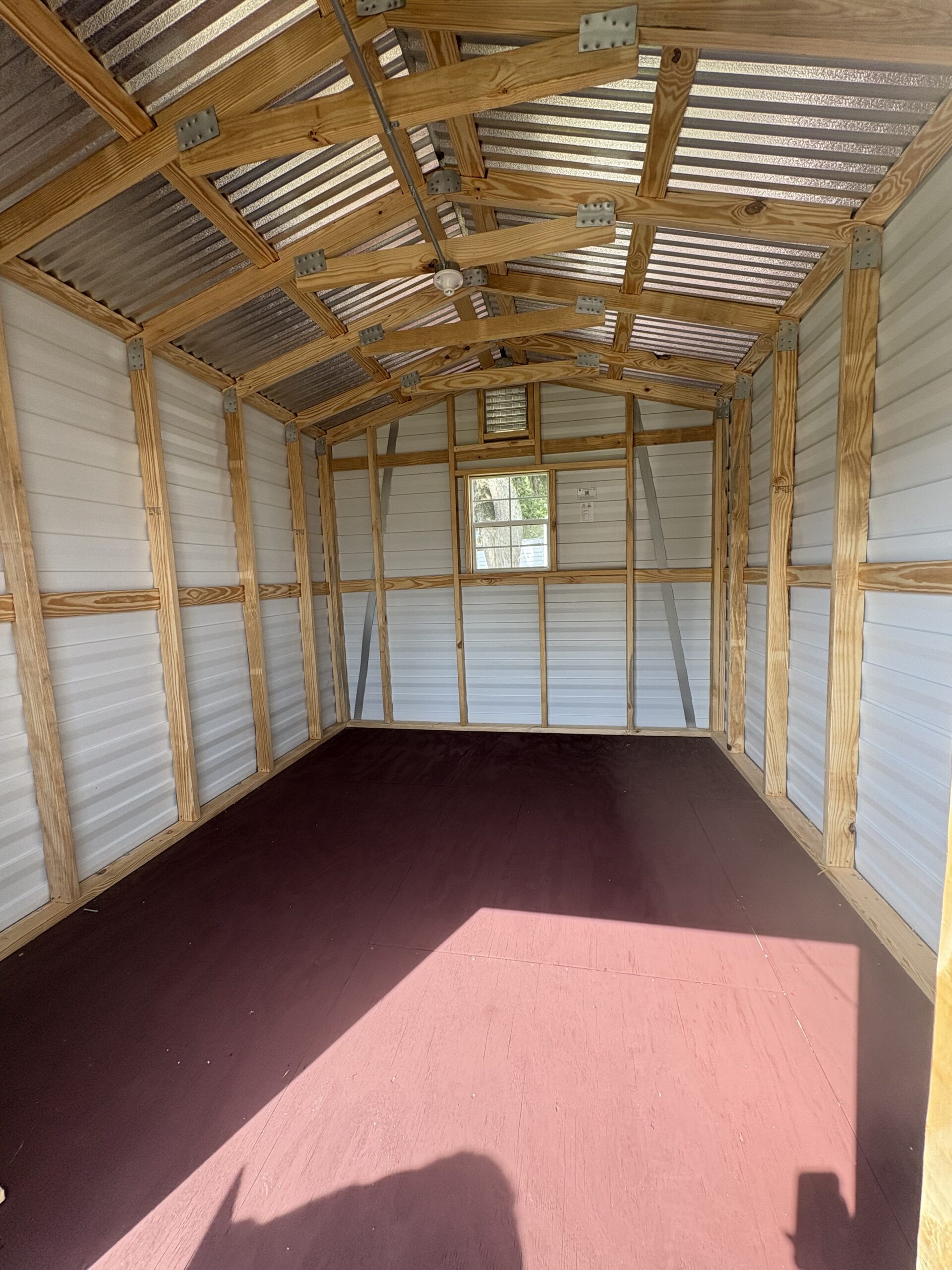 10x8 Side Garden With Electric #13589
