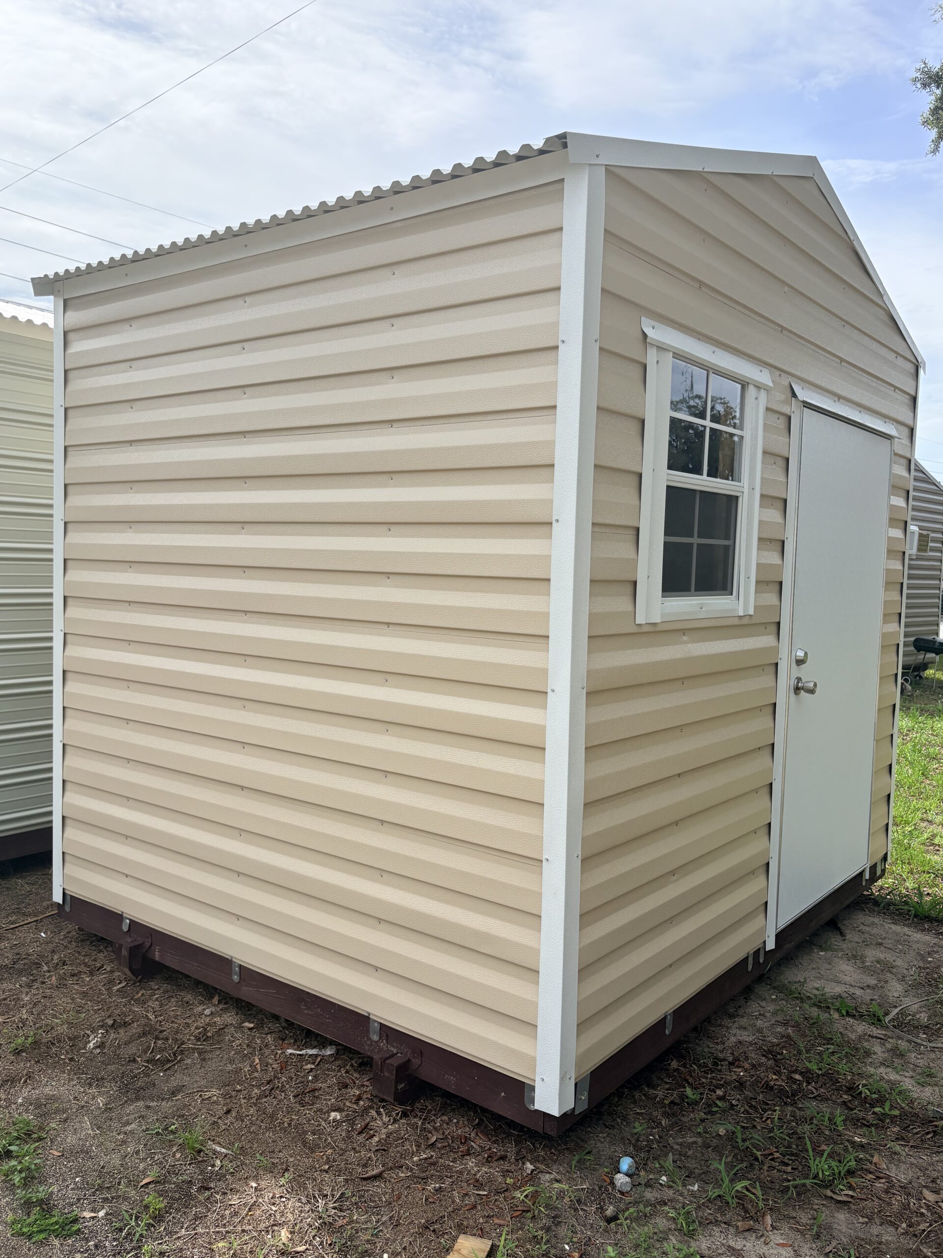 10x8 Side Garden With Electric #13589