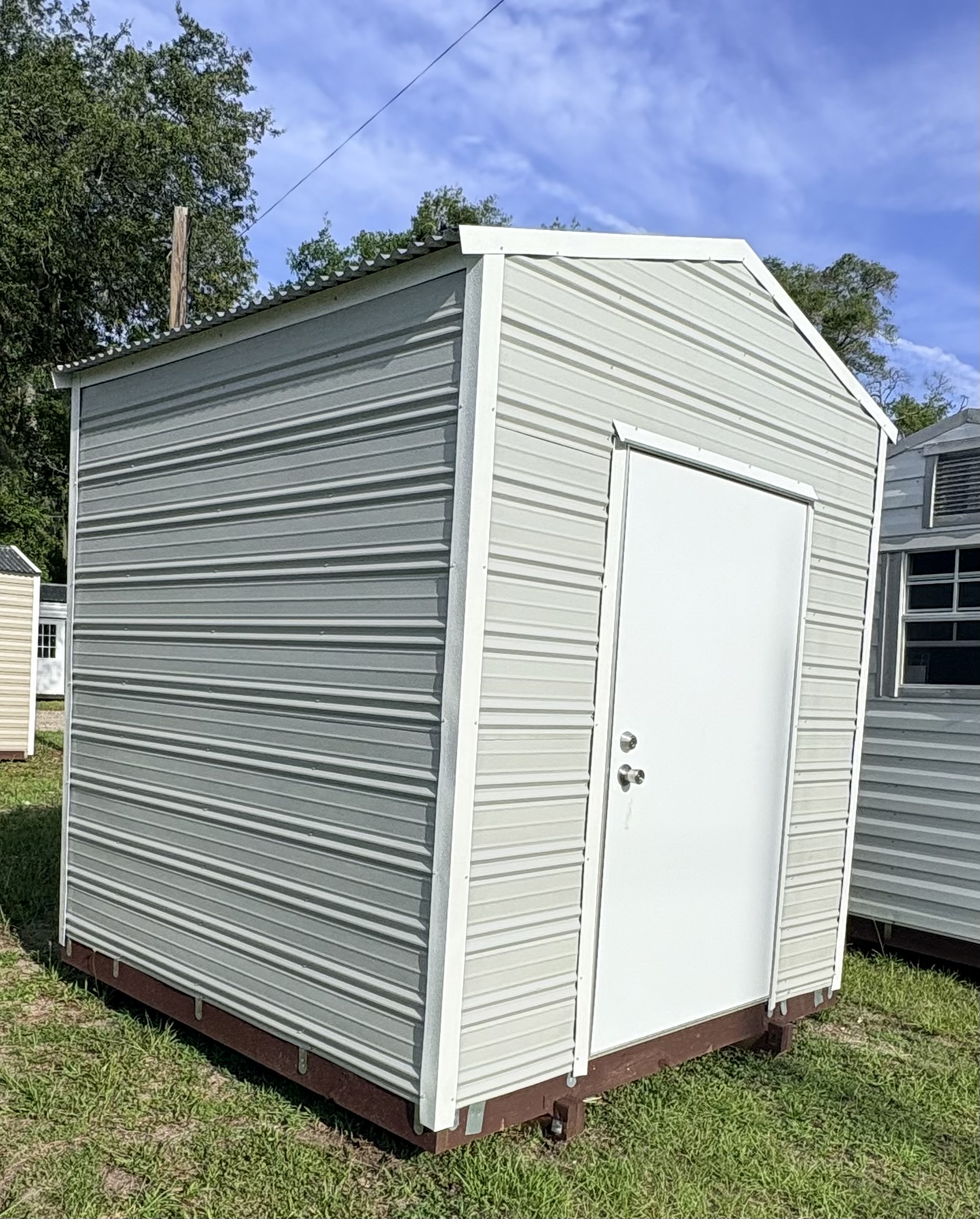 8x8 Garden Shed with Electric  #13588