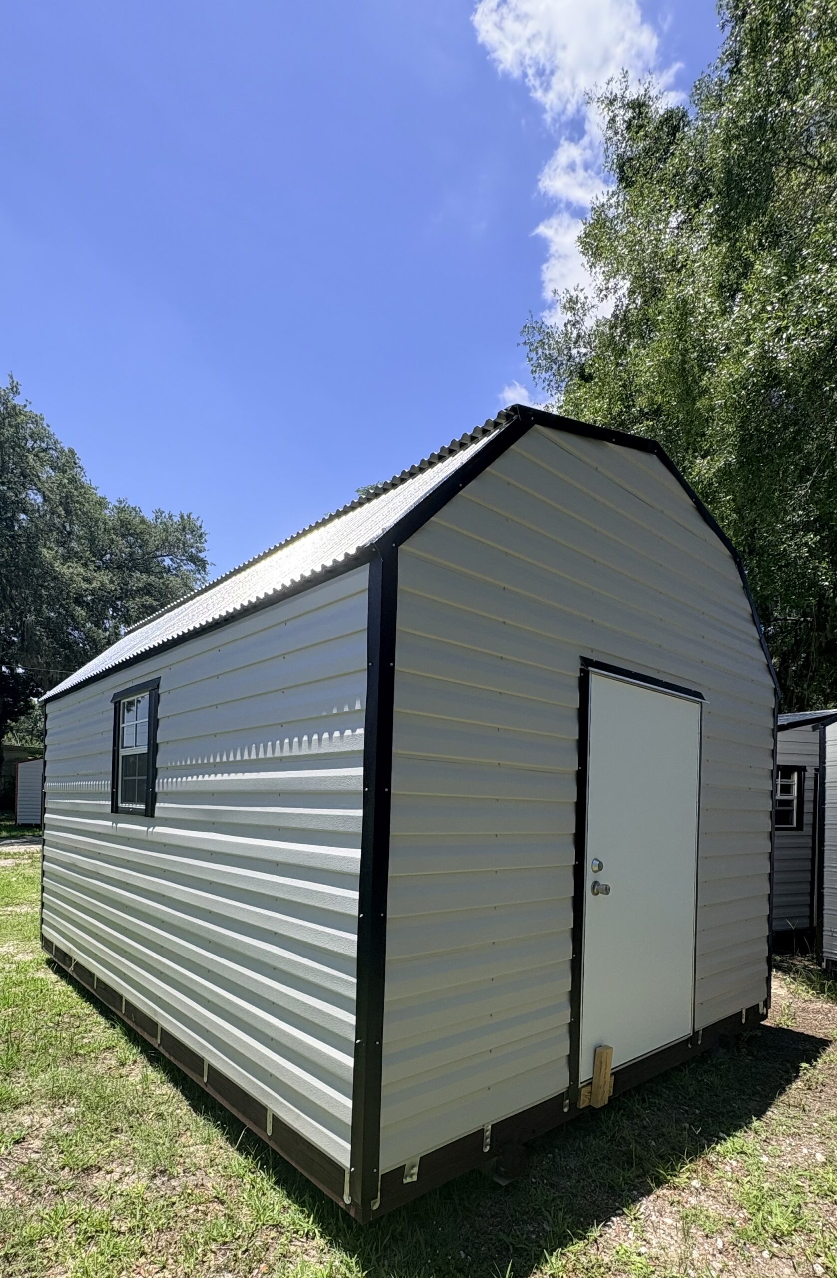 12×16 Lofted Barn with Electric Brick City Buildings Jacksonville 18004