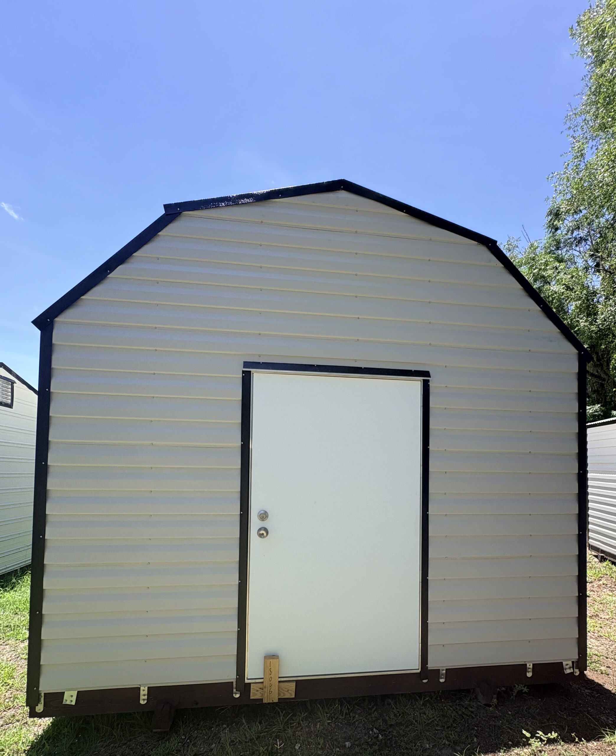 12×16 Lofted Barn with Electric Brick City Buildings Jacksonville 18004