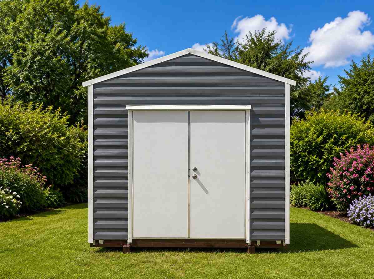 10×12 Garden Shed with Electric  #27285