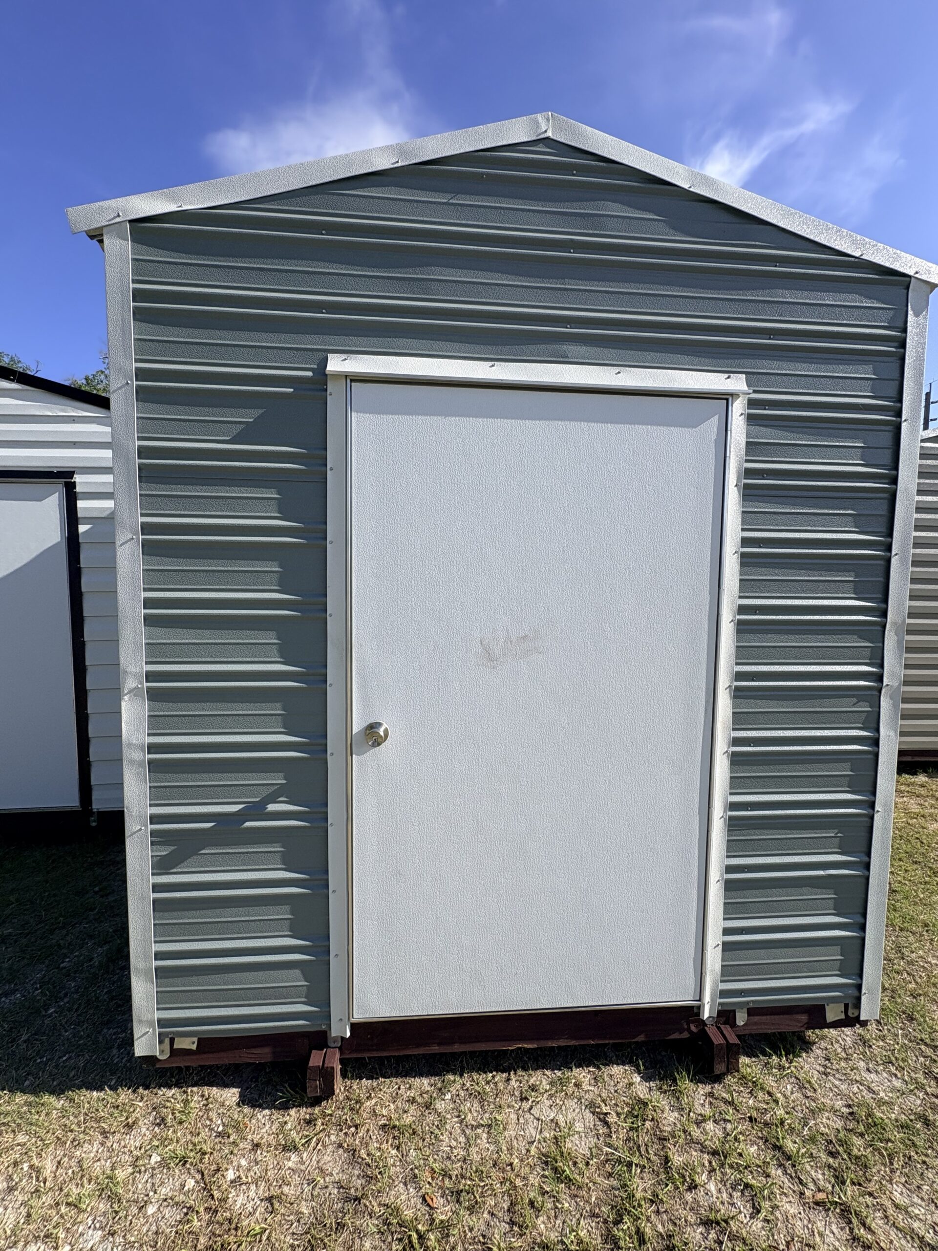 8 x 14 Garden Shed with Electric USED  #13403