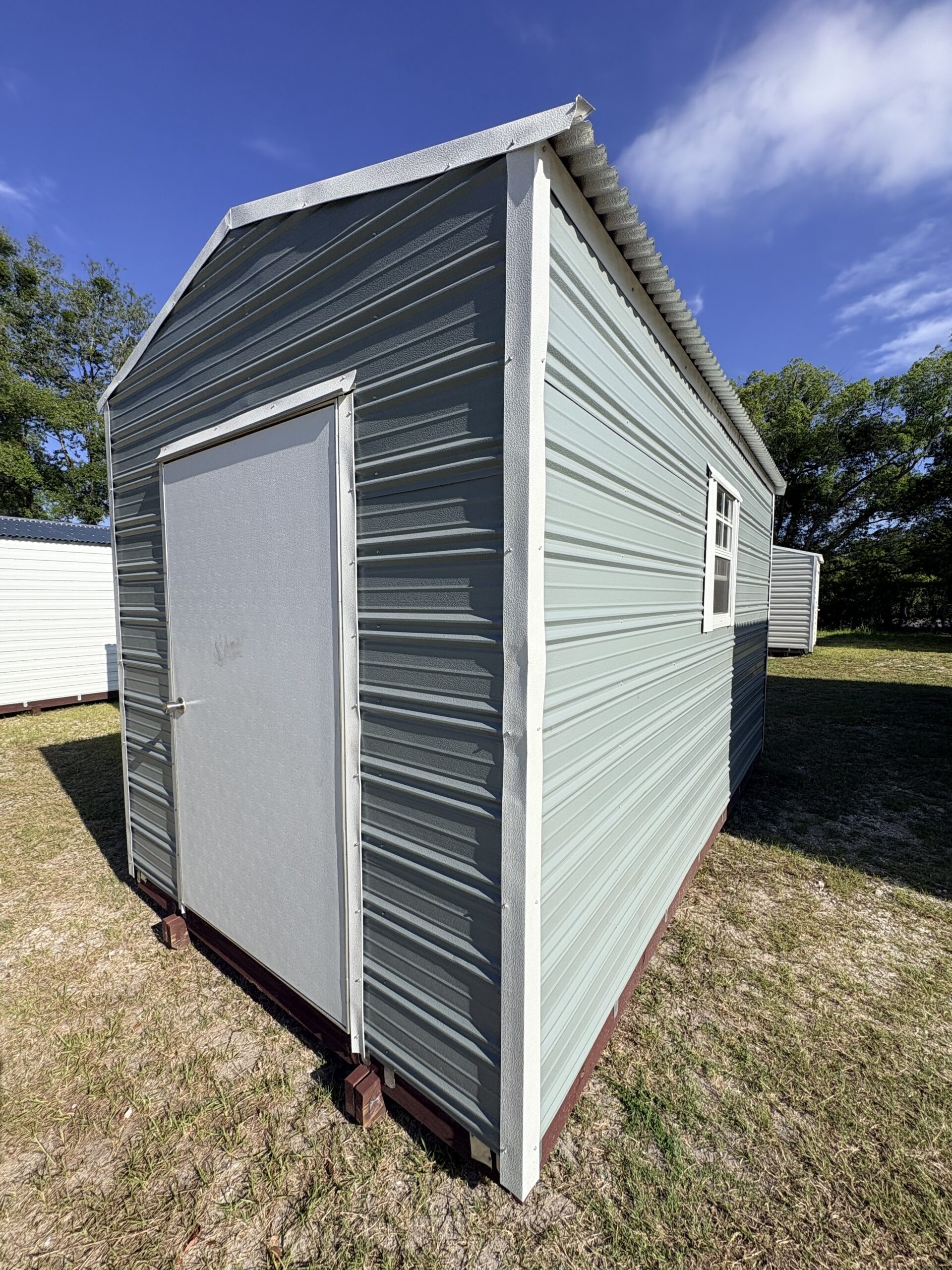 8 x 14 Garden Shed with Electric USED  #13403