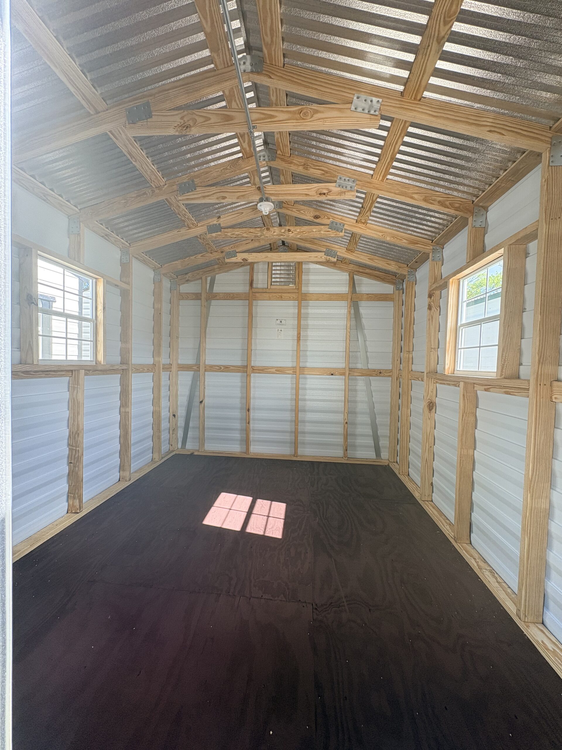 10x12 Garden Shed with Electric  #27285