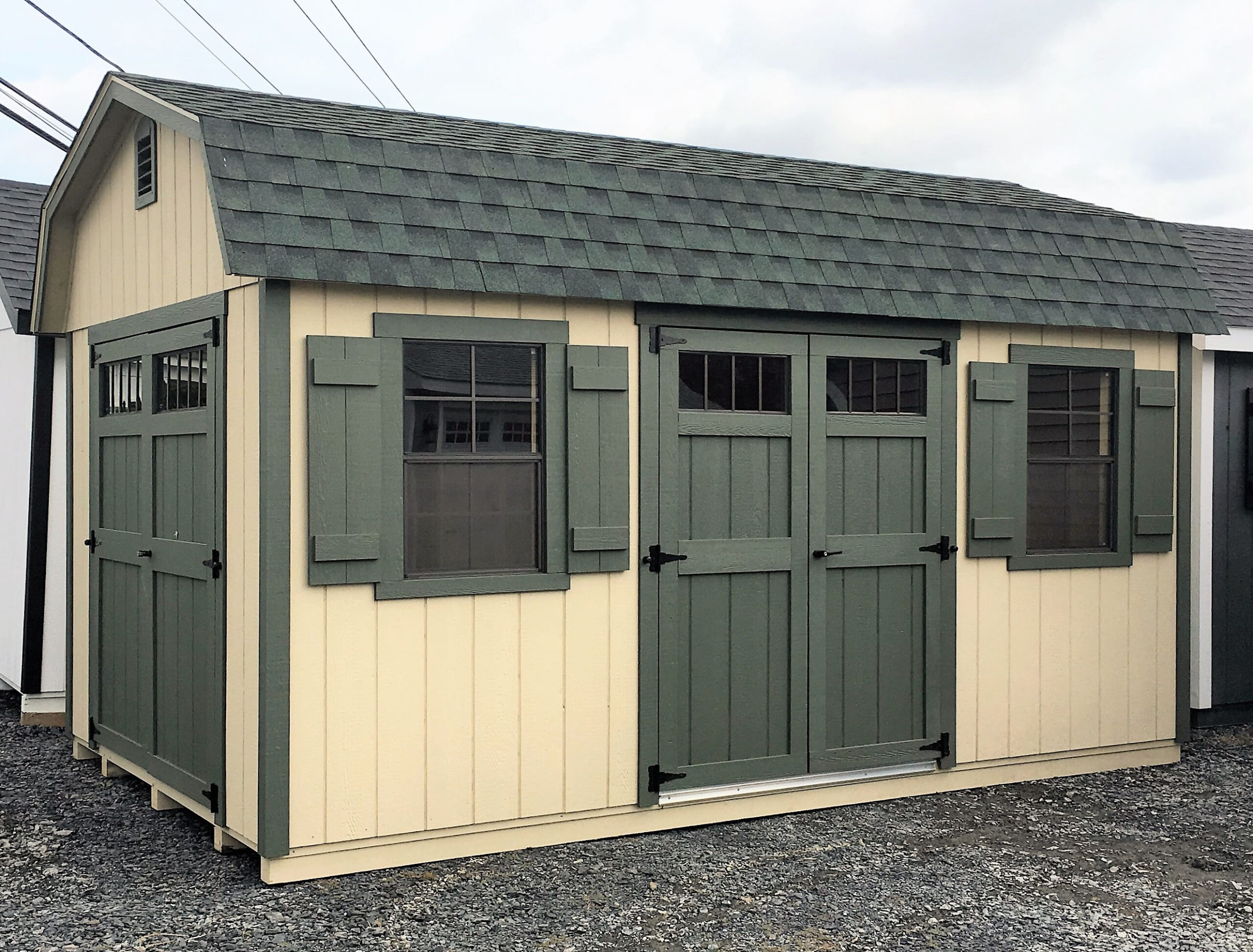 10'x16' Patriot Dutch w Duratemp Siding Goshen 2.22.19
