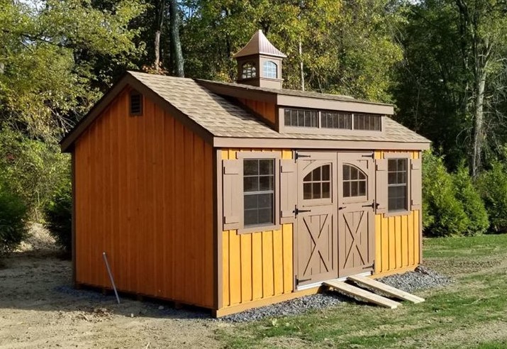 12' X 16' Patriot A Frame B&B Mini Dormer