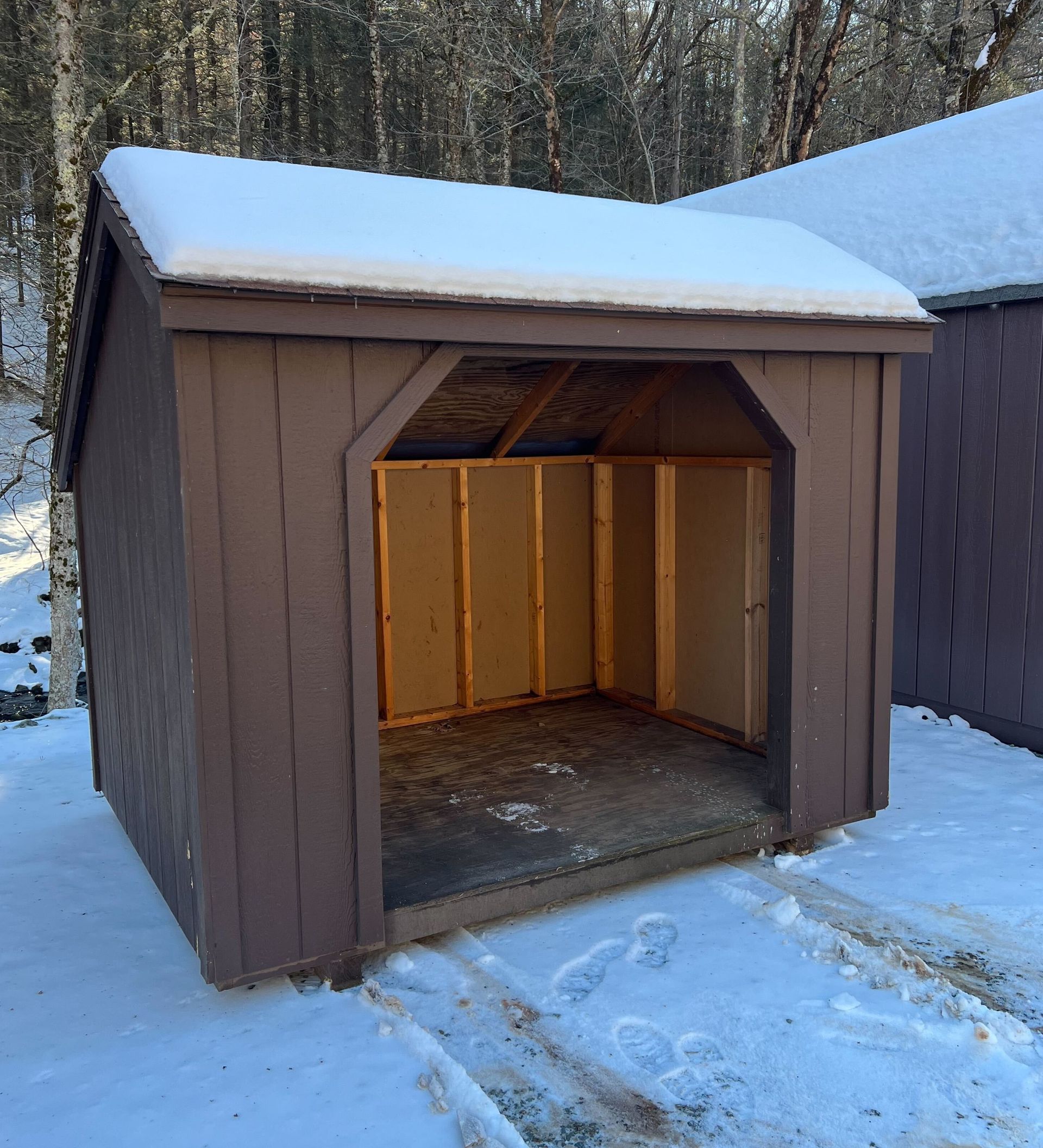 6′ x 8′ Woodshed
