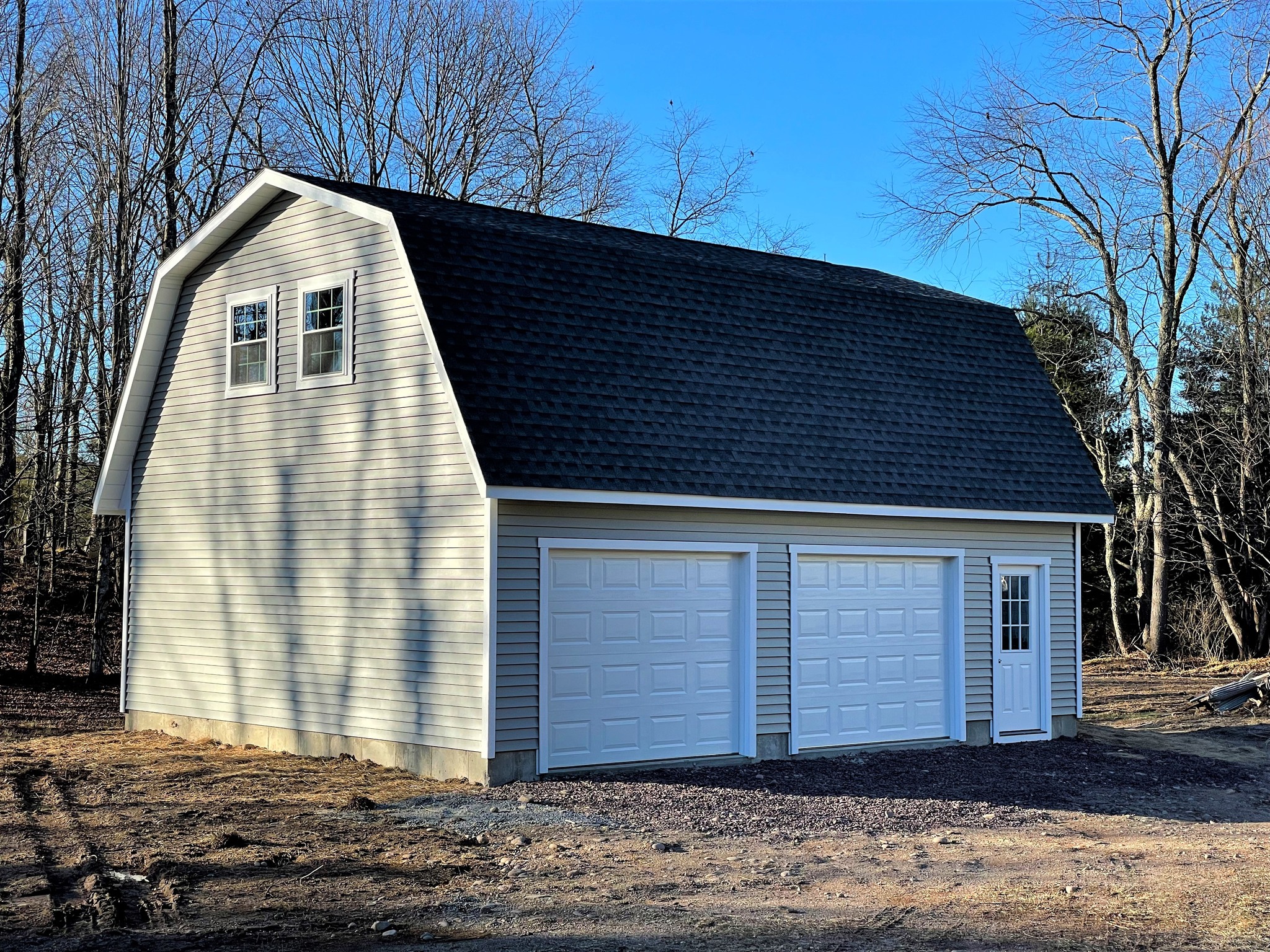 gambrel garage