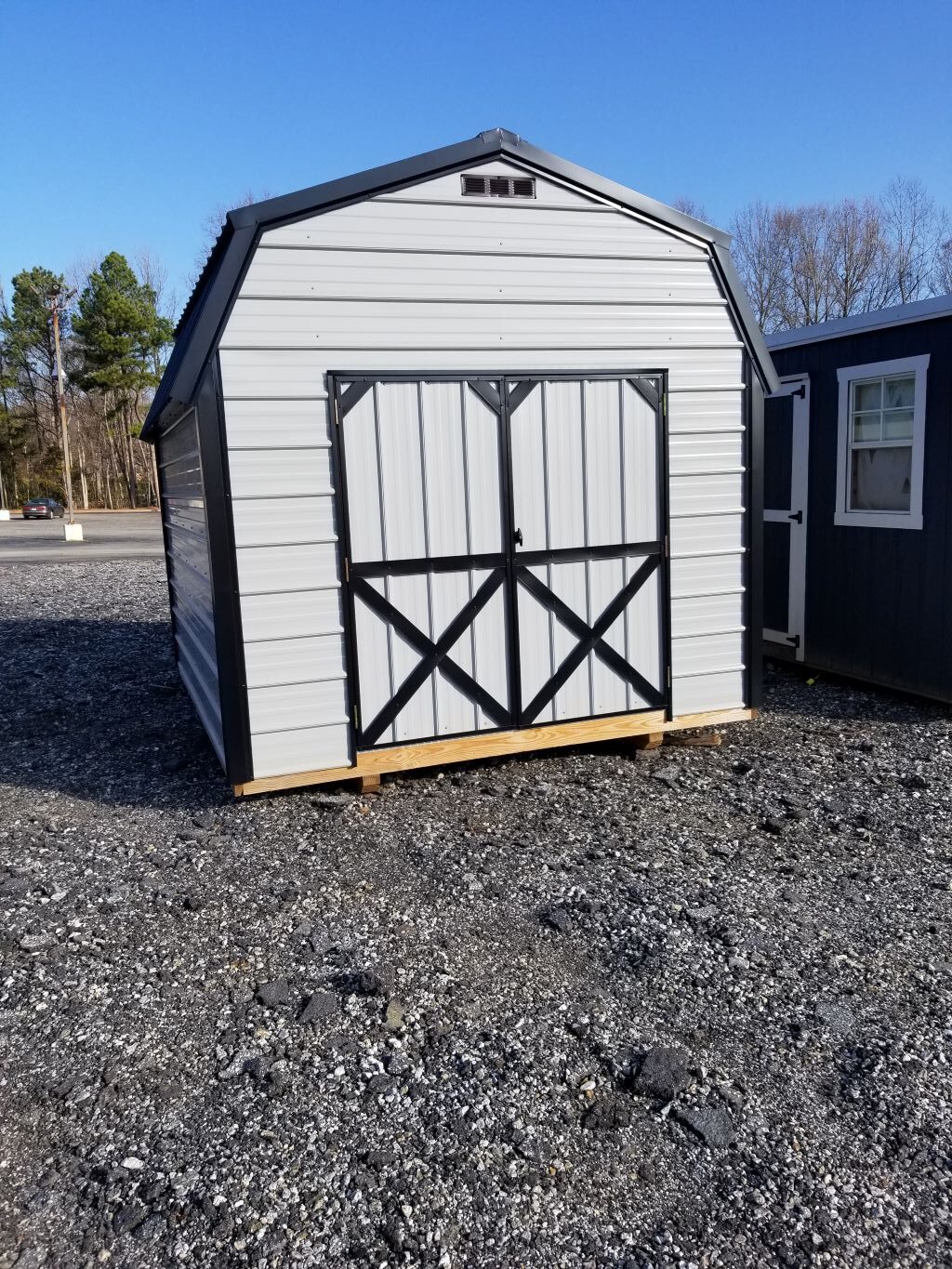10×12 Metal Dutch Barn