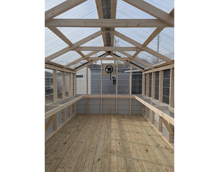 10x16 Green House