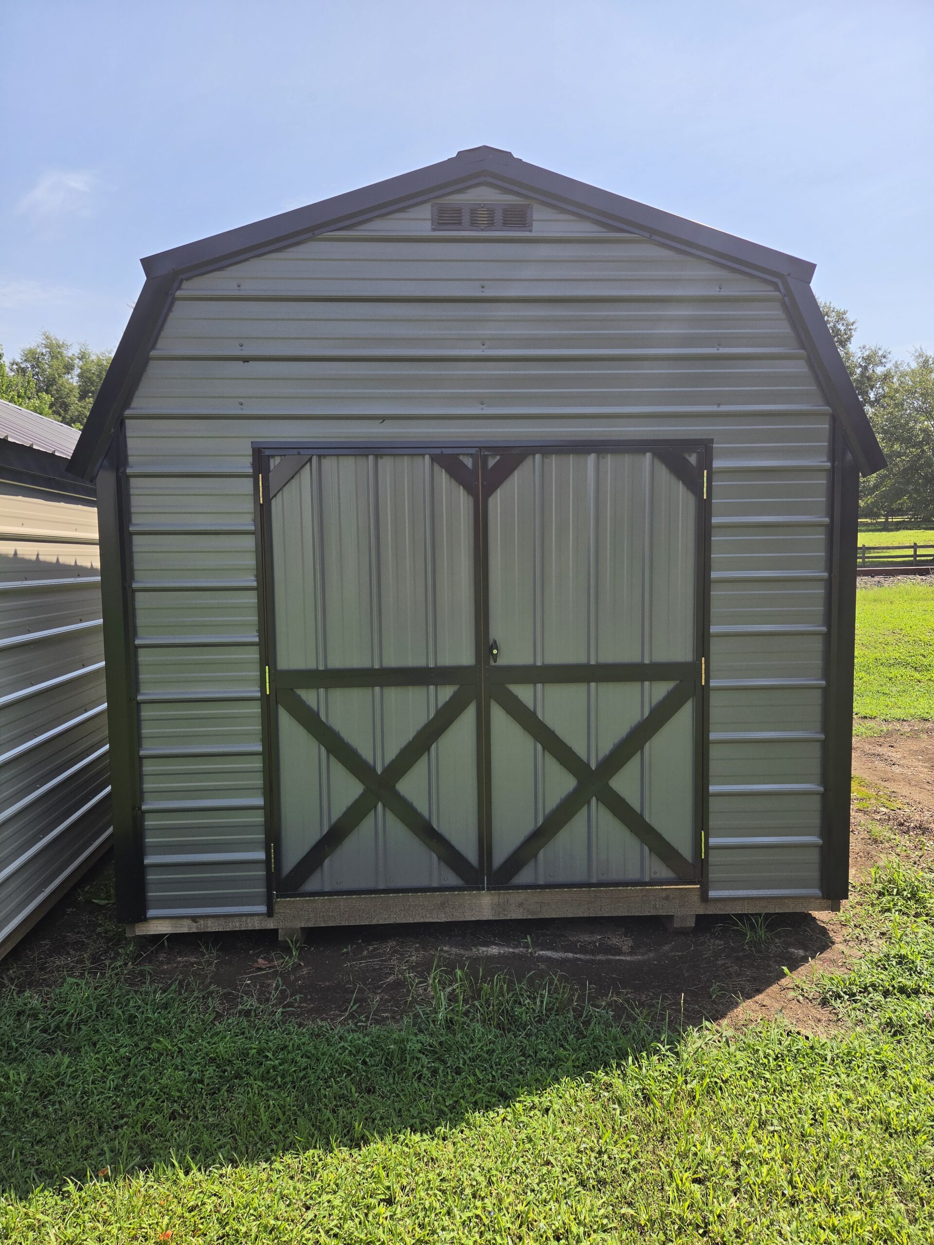 10×12 Metal Dutch Barn