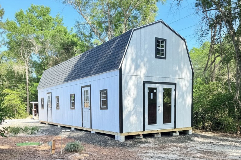 Gambrel shed indiana