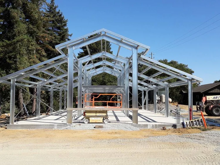 Framing_All Metal Construction Graham Bubb CA