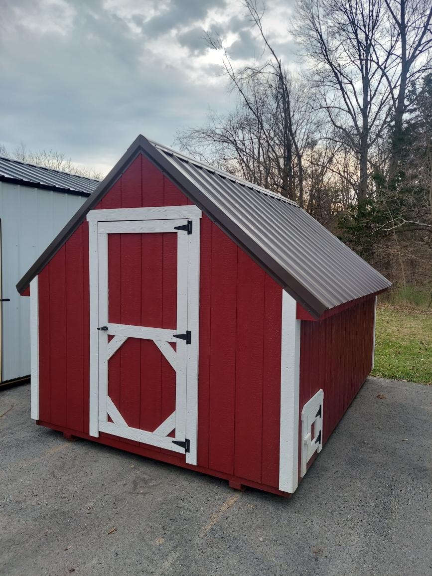 8×12 Chicken Coop – 3081