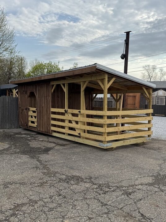 8’x12′ Goat Shed 12’x8′ Paddock – 5193