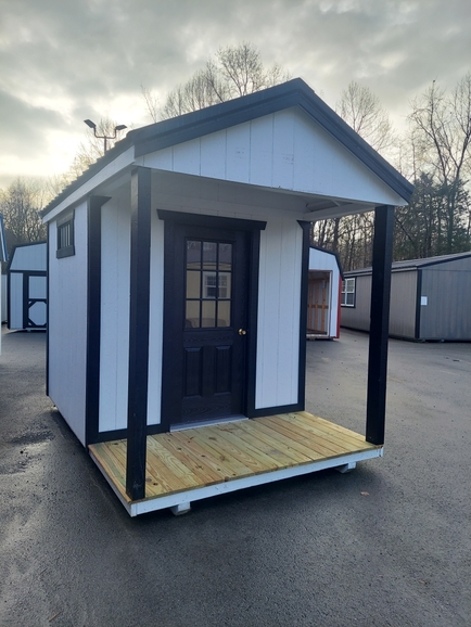 8×12 Lakeside Cabin – 7057
