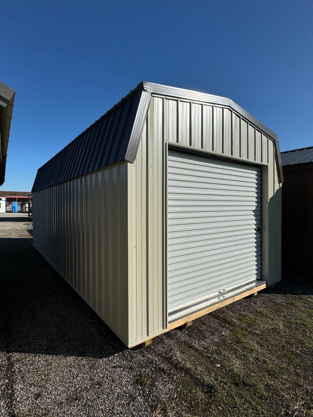 12×24 High Barn Garage – 8538
