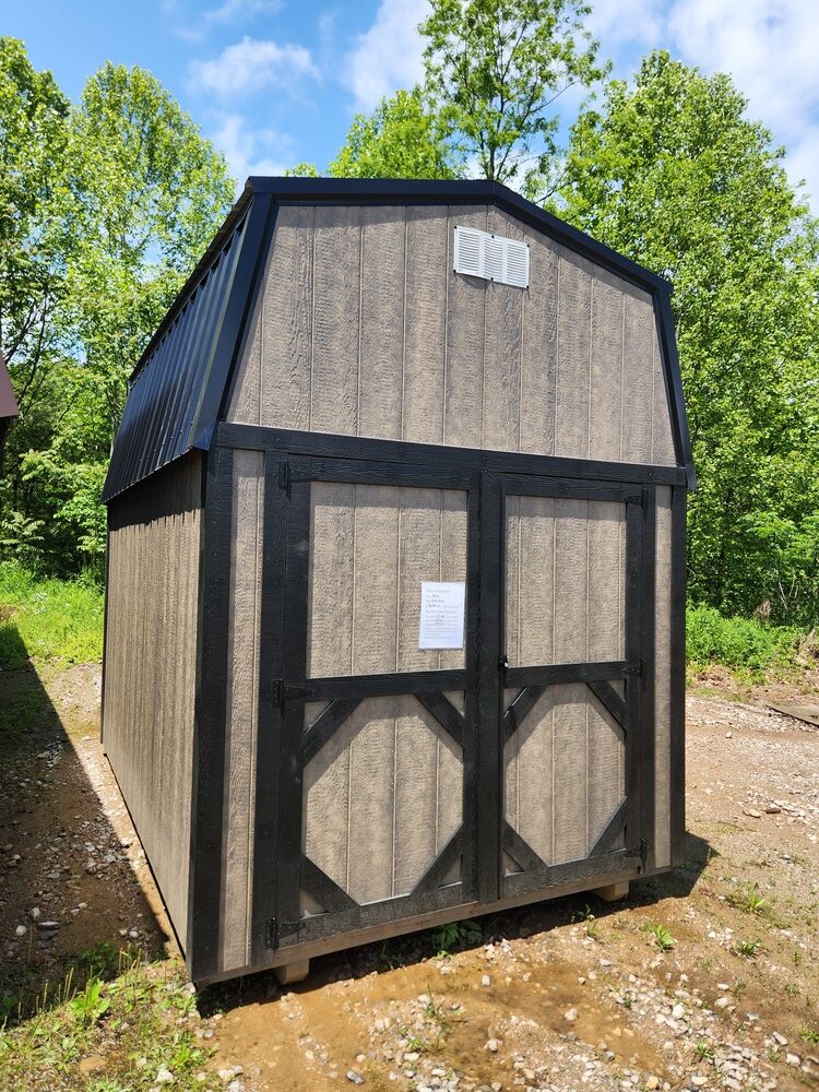 8×12 Lofted High Barn