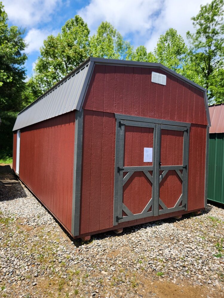 12×28 Lofted High Barn – 8697