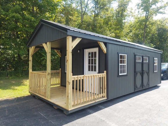 12×28 Lakeside Cabin – 8749