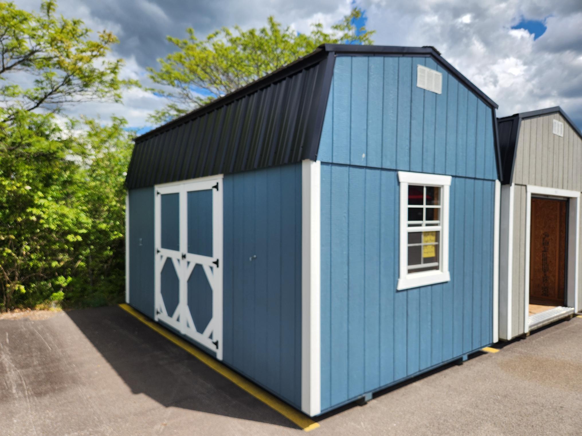 10×16 Lofted High Barn – 2438