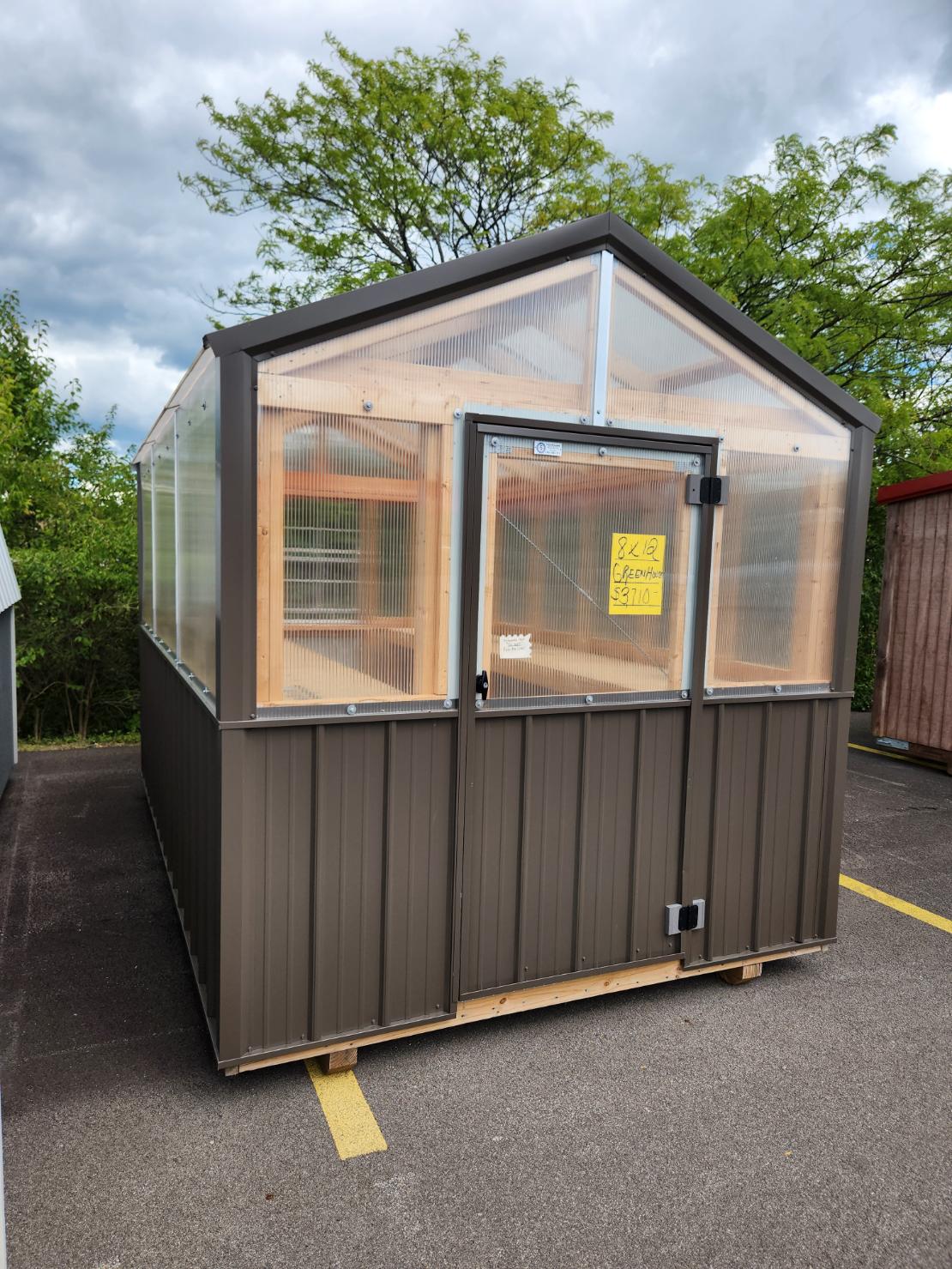 8×12 Green House – 4494