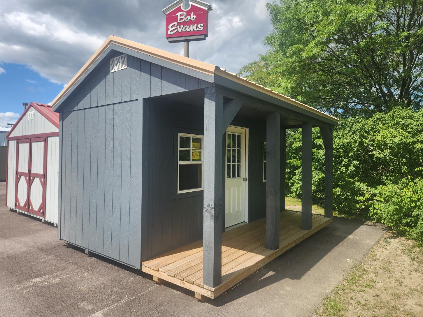 12×16 Rustic Cabin – 7081