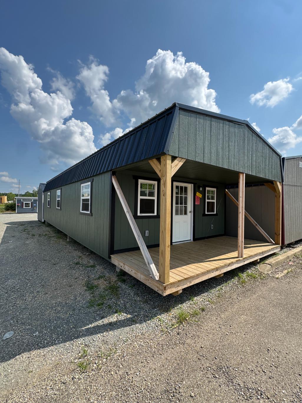 16×46 Lofted High Barn – 8755