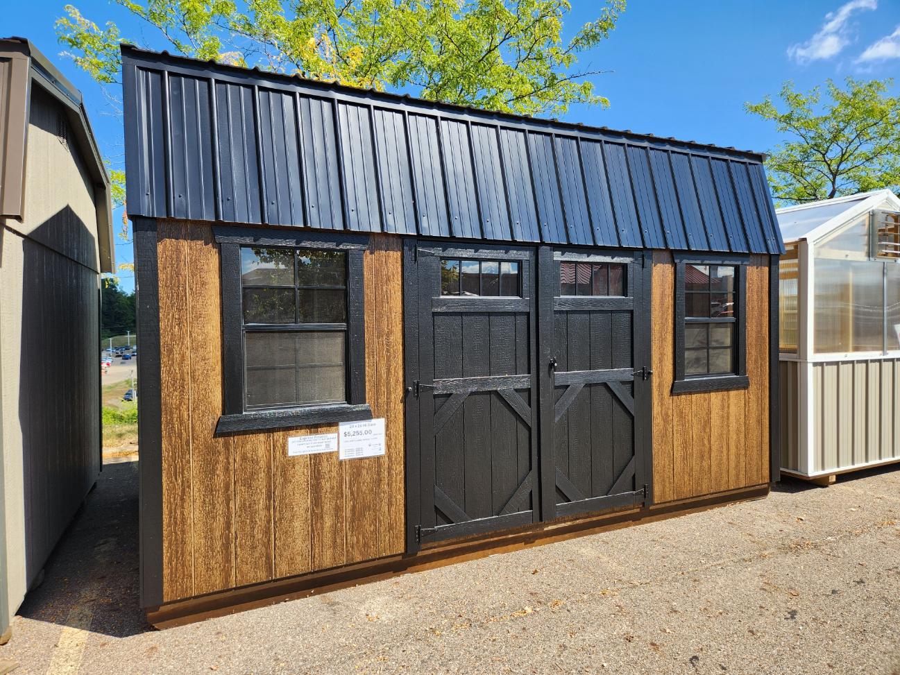 10×16 Lofted High Barn  – 8946