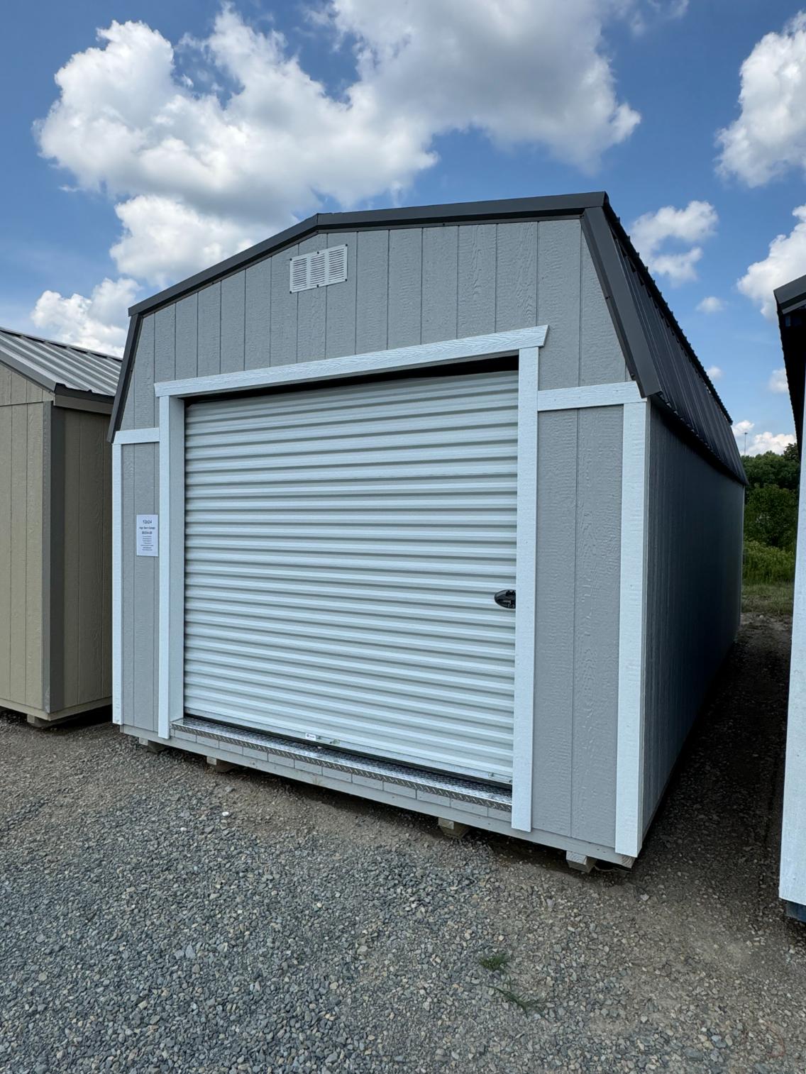 12×24 High Barn Garage – 8948