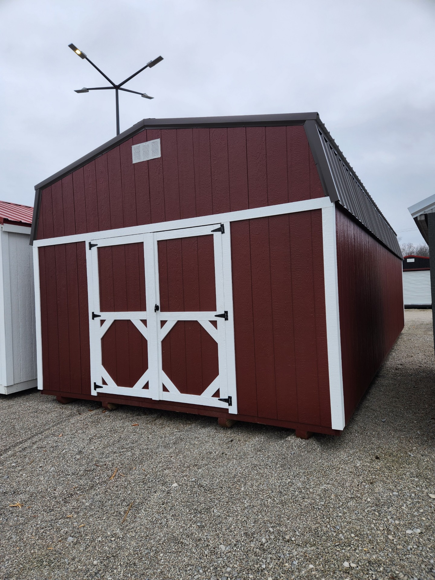 14×32 Lofted High Barn – 9676