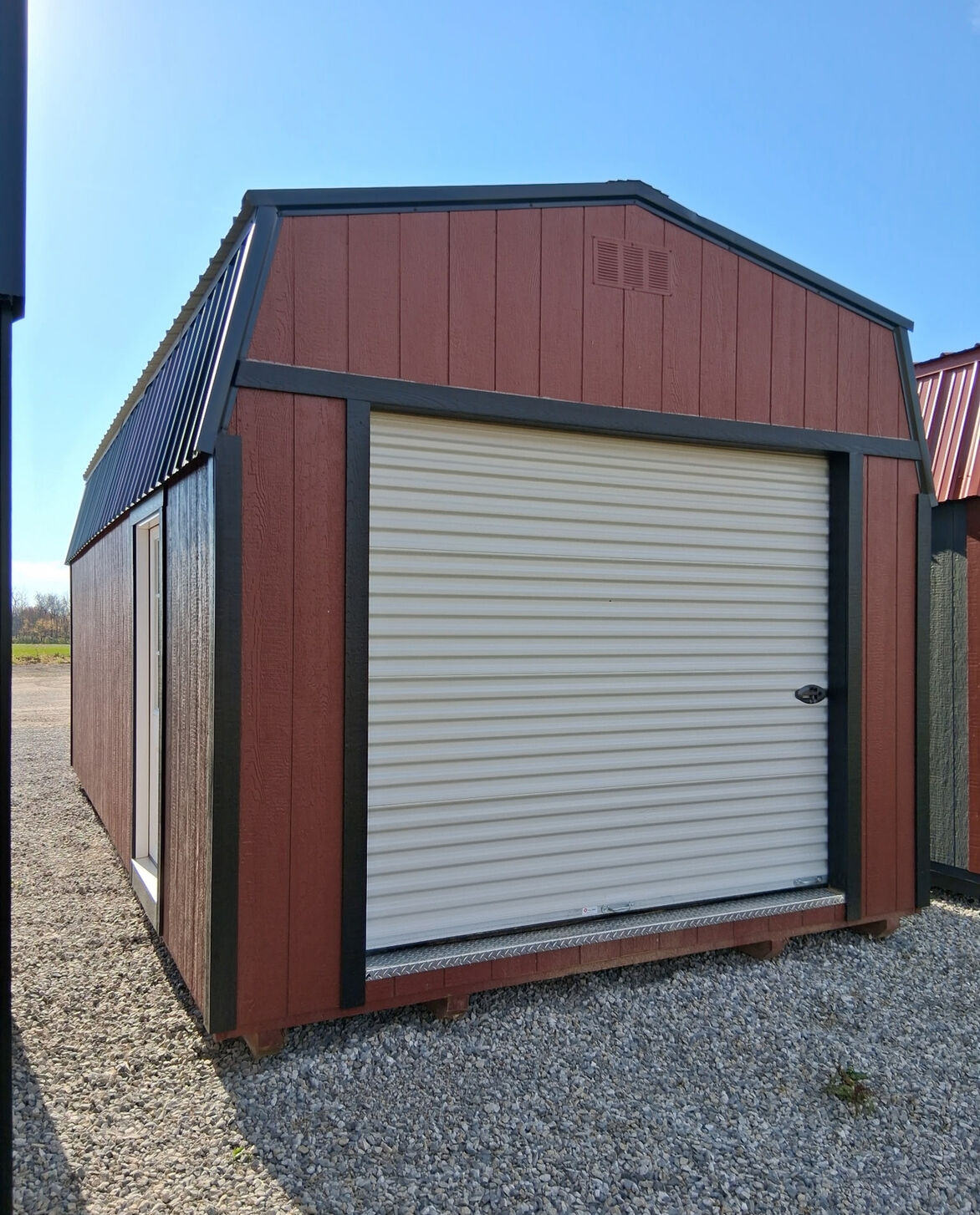 12×24 High Barn Garage -8956