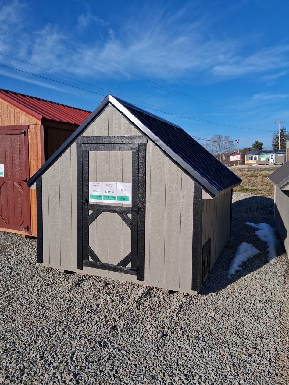 8×10 Chicken Coop #3333