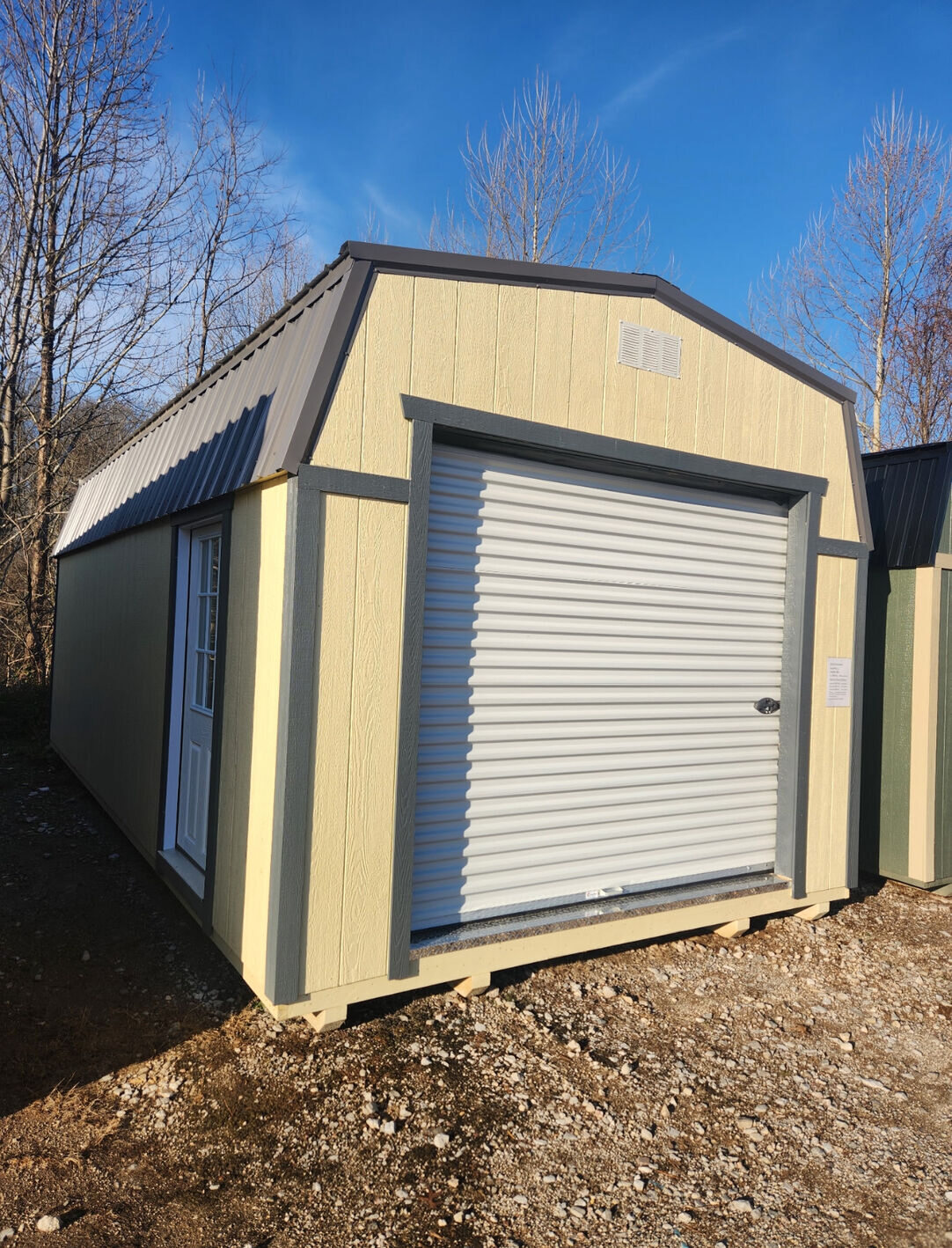 12×24 High Barn Garage #8992