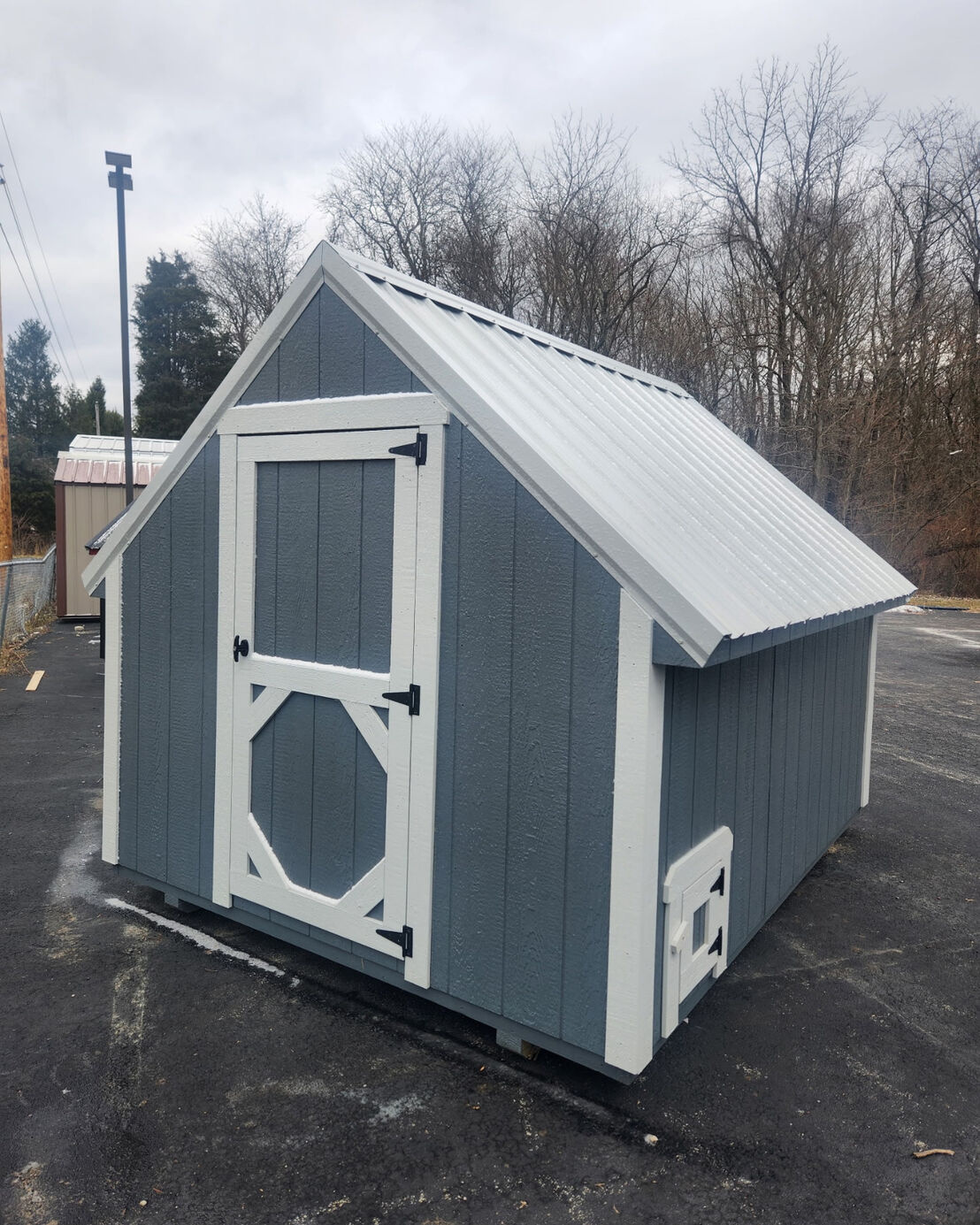 8×10 Chicken Coop #3340