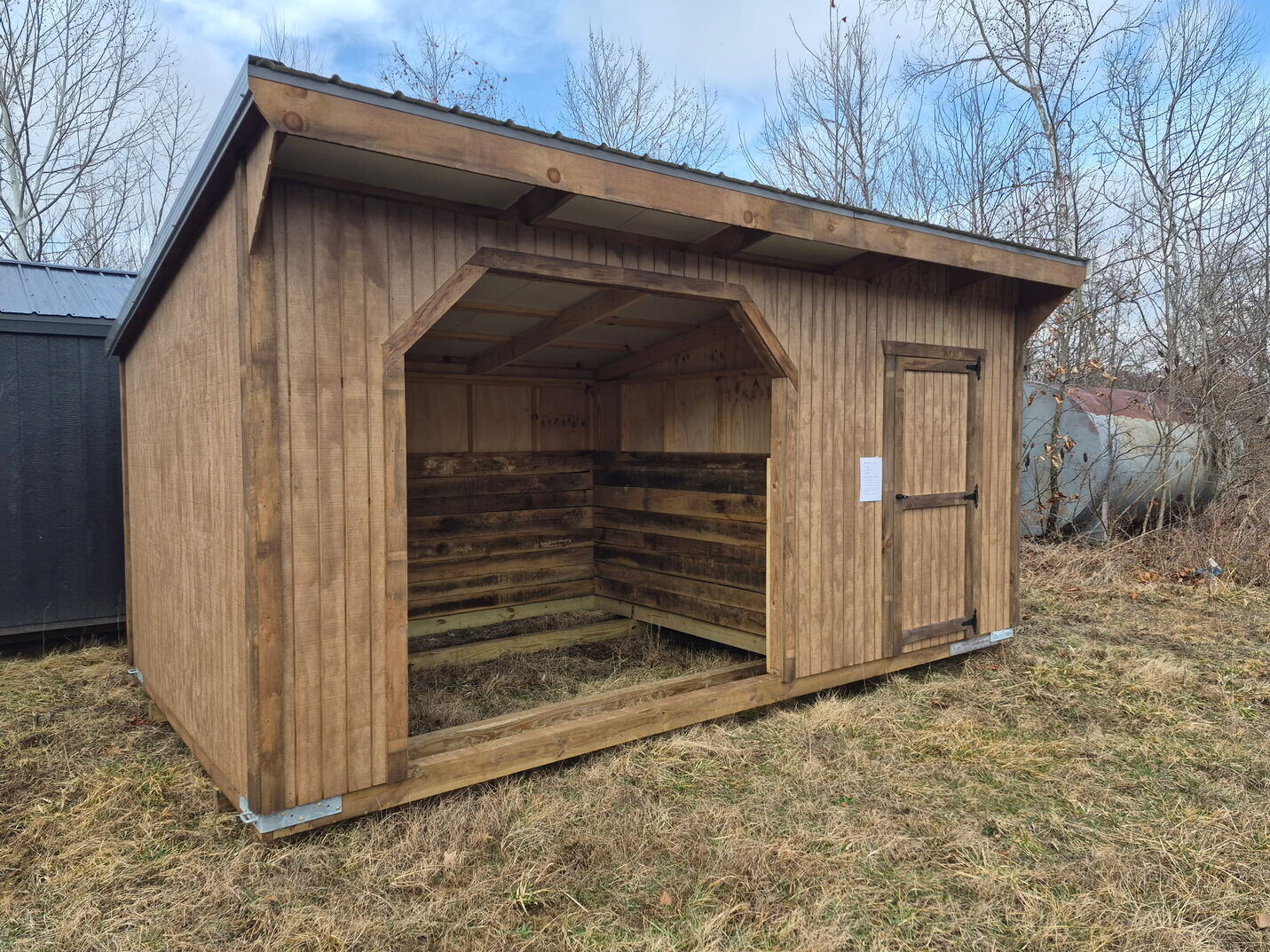 10×18 Horse Shed