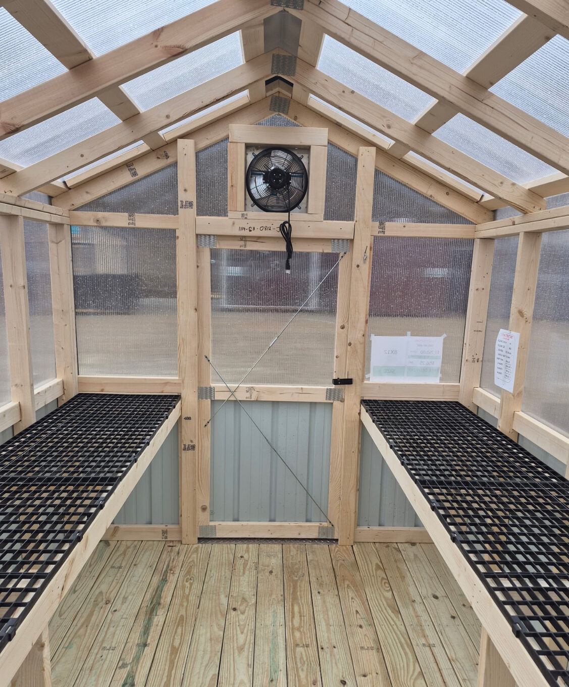8x12 Greenhouse #1114