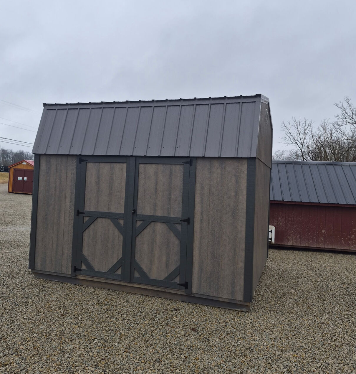 10x12 Lofted High Barn #9211