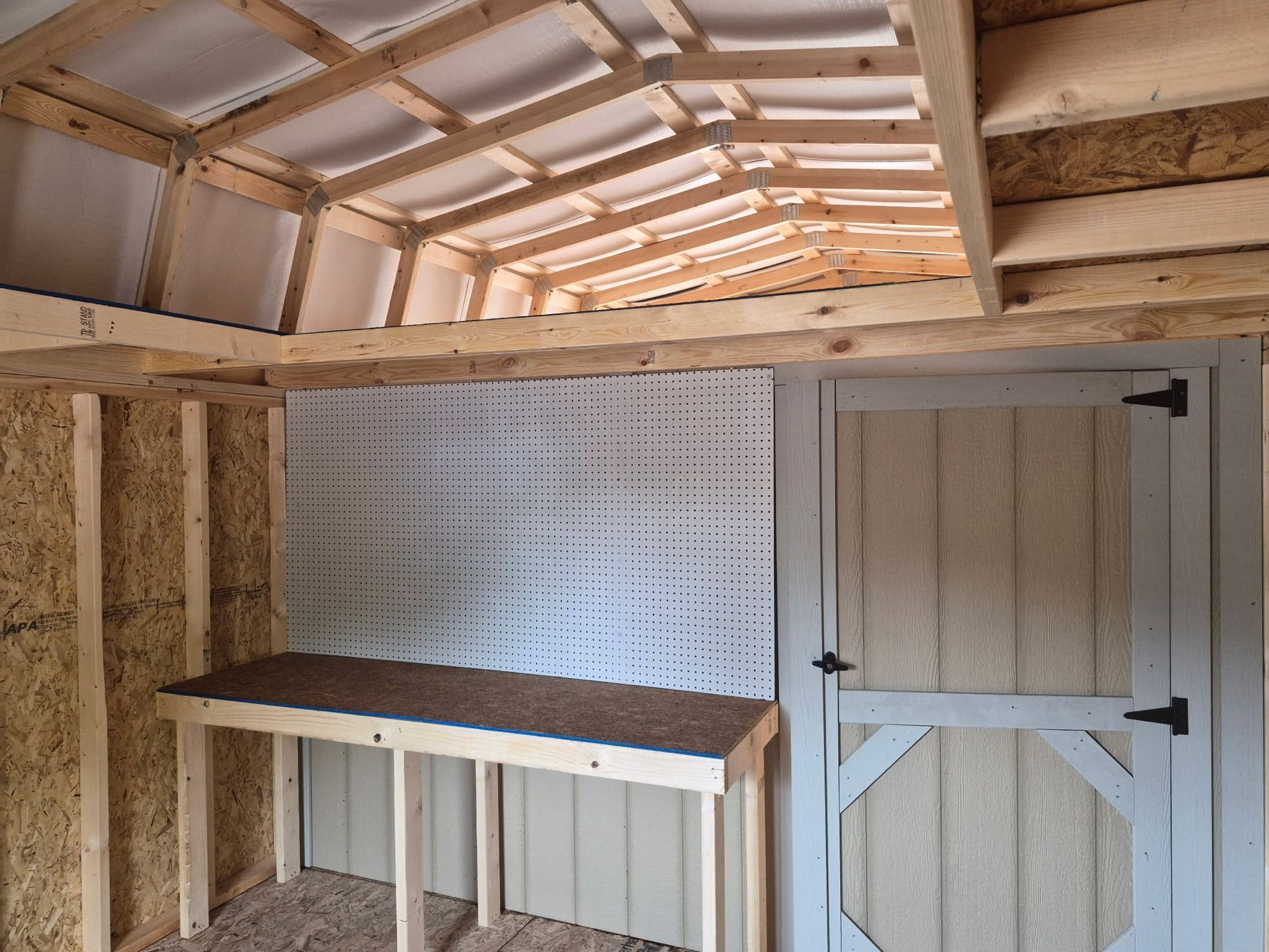 12x28 Workshop Shed #1131