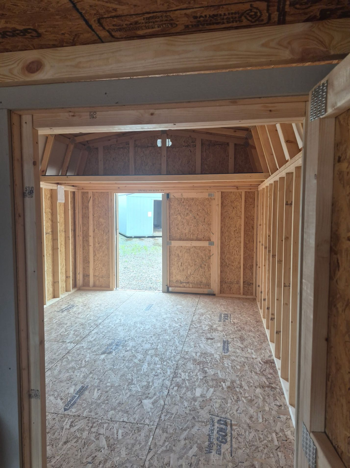 12x28 Workshop Shed #1131