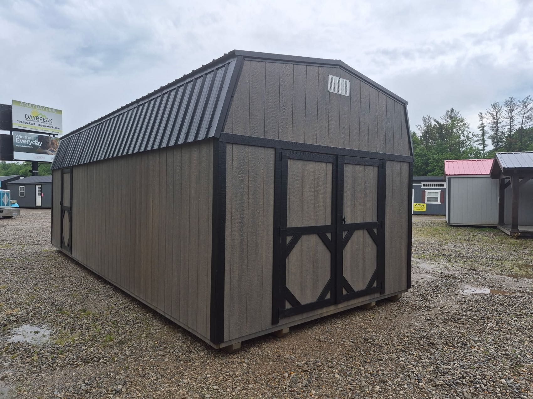12x28 Workshop Shed #1131