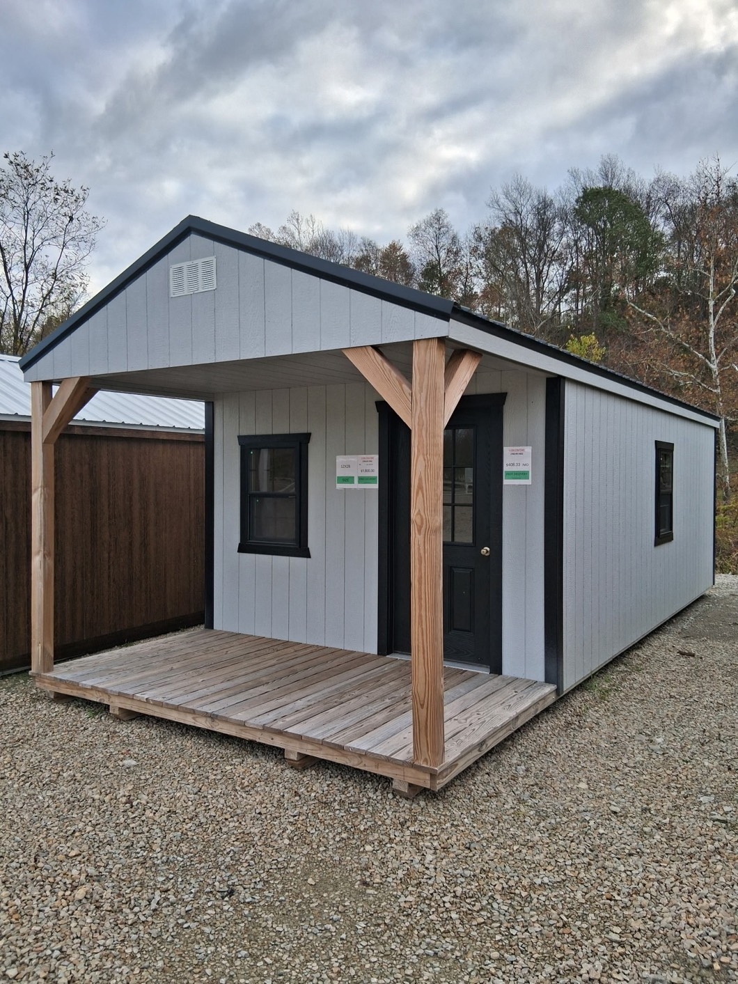 12×28 Lakeside Cabin #7052