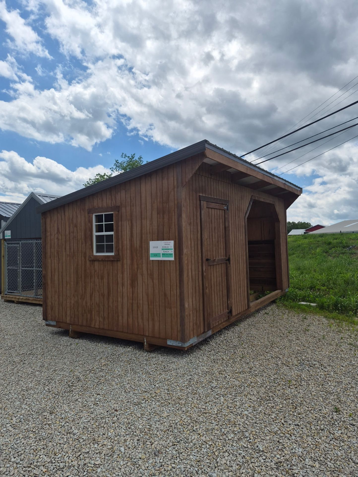 10×18 Horse Shed #0101
