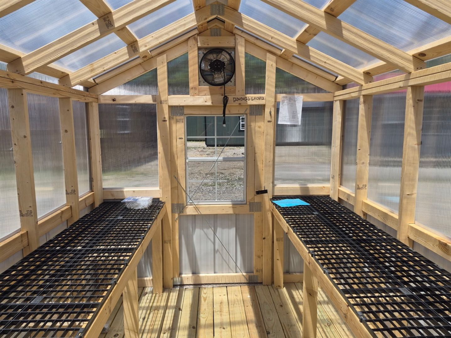 8x12 Greenhouse #1204